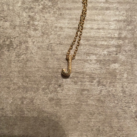 Letter “J” necklace - Picture 1 of 3